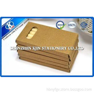 Wooden Colored Pencils Set In Kraft Paper Tube / 6 Pieces R